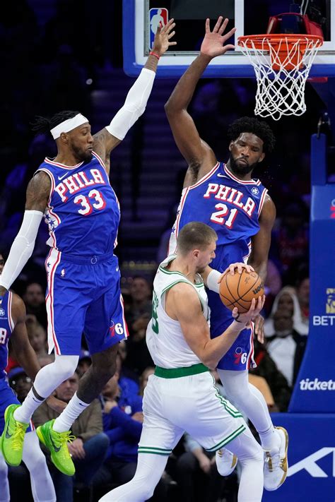 Joel Embiid, Tyrese Maxey lead 76ers to sixth straight win, 106-103 over Celtics